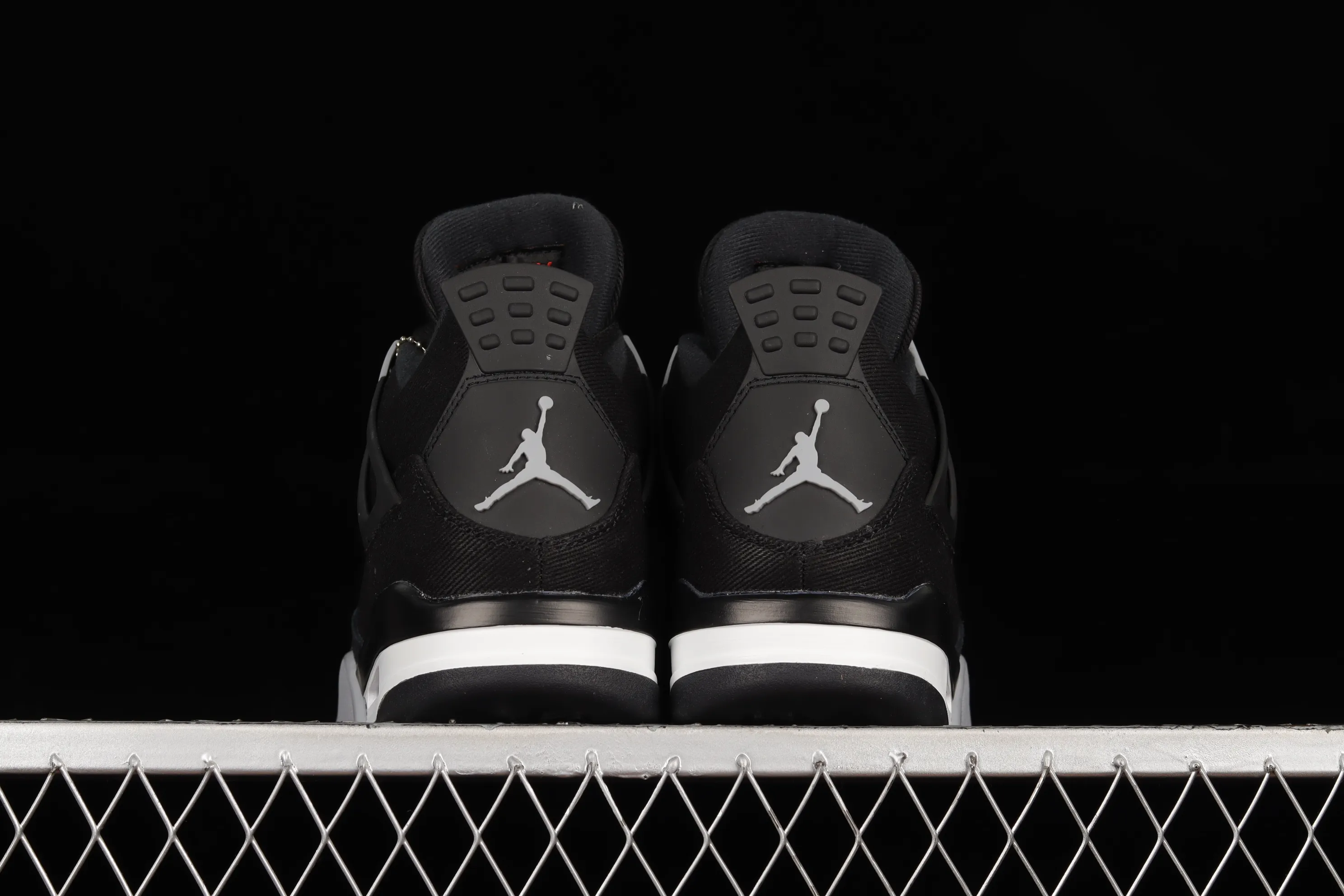 All categories Air Jordan Jordan series basketball shoes Air Jordan 4 Air Jordan 4 Retro "Olive Canvas" AJ4 Joe 4 black and gray denim DH7138-006